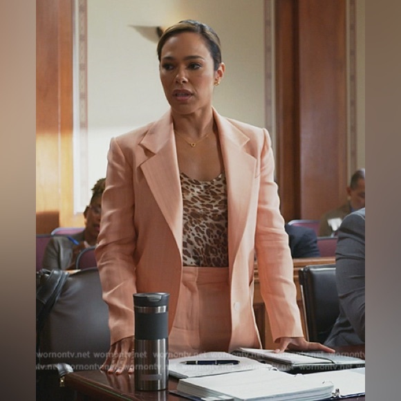 SANDRO ~ Nathalie jacquard Oversized blazer - Picture 4 of 17